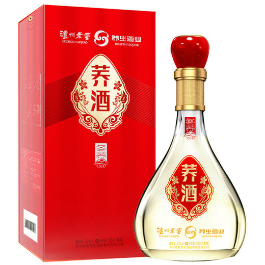 【泸州老窖酒名堂 会员日5折】42度荞酒（冬荞1500）500ml *6 商品图1