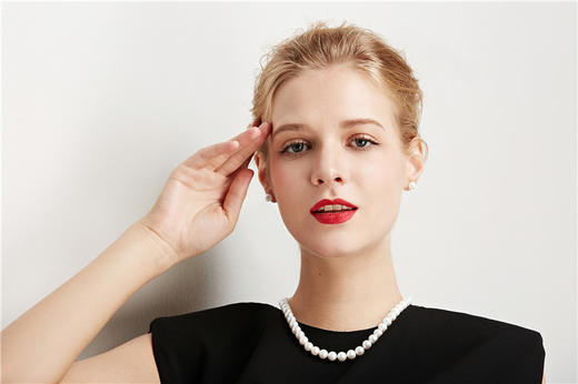 Pearl moments经典珍珠项链1号套装（带珍珠耳钉一对)  【 送给妈妈的礼物 顺丰秒发】 商品图8