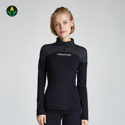 卡益瑜伽秋冬长袖上衣K02710不可插胸垫 商品图0