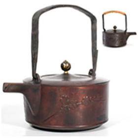 铸铁茶壶铁壶0.8L梅花壶泡茶壶手工铸造