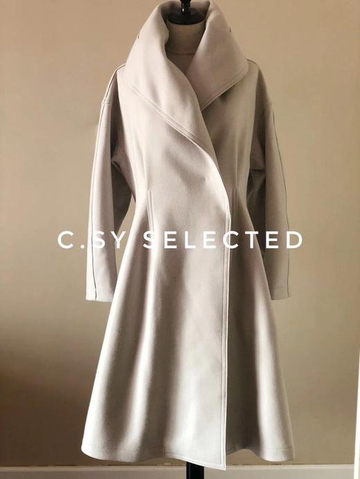 buyer collection 复古vintage大立领羊毛大衣 商品图1