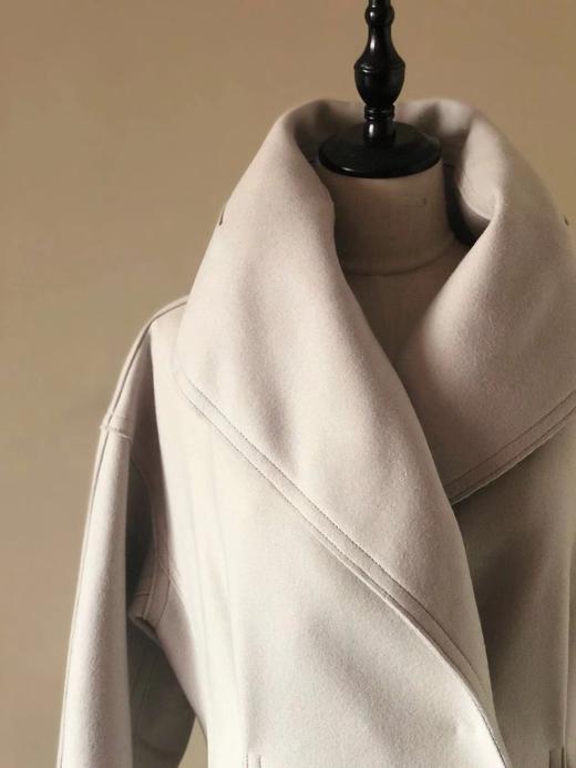 buyer collection 复古vintage大立领羊毛大衣 商品图3