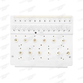 40TY05000002   越美Ⅱ型夹线器面板C19(带中过线)