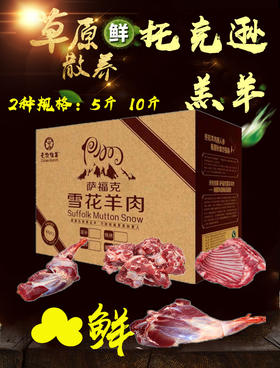 “鲜”托克逊黑头羊  5斤装