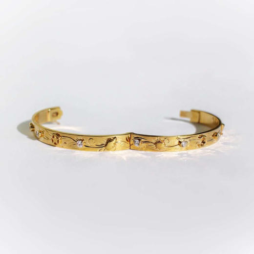 爱莎许愿工艺 高定系列 圆满手环 商品图3