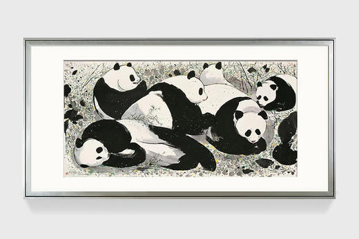 吴冠中|《大熊猫》——综合版（水墨） 商品图0