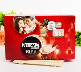 【食品酒水】雀巢720g48杯咖啡1+2原味冲饮饮料食品速溶休闲零食