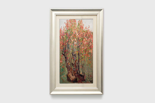 吴冠中|《海棠花》——综合版（油画） 商品图0