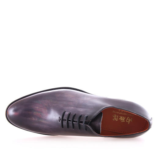 内联升男鞋手工皮鞋男式法国手绘长城时尚皮鞋3408B 商品图2