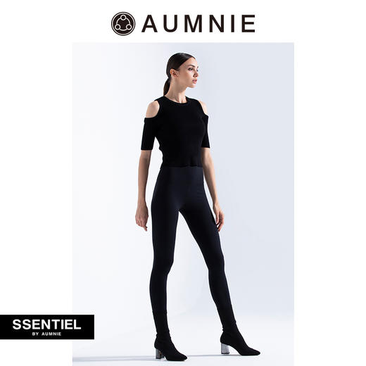 AUMNIE 针织棉露肩T恤KNITTED EXPOSED SHOULDER TEE 商品图4