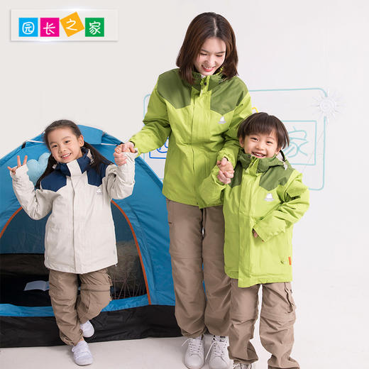 户外冲锋衣速干衣三合一运动外套保暖外套 商品图1