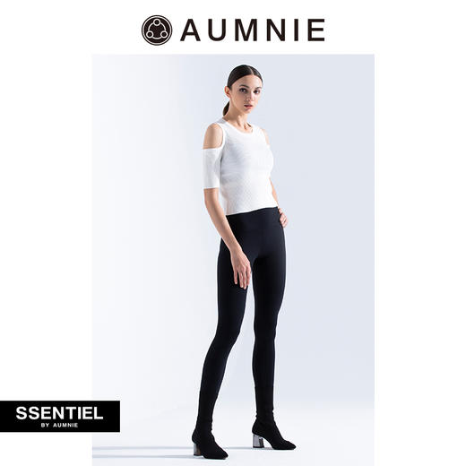 AUMNIE 针织棉露肩T恤KNITTED EXPOSED SHOULDER TEE 商品图3