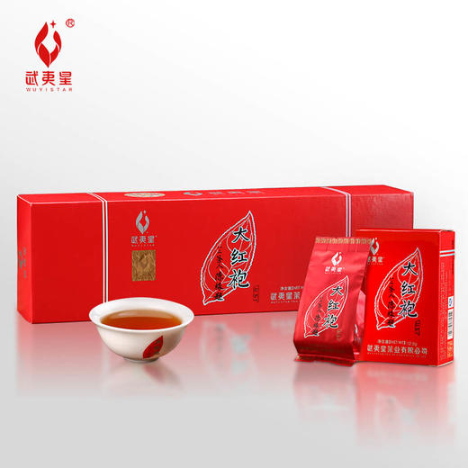 【“红韵”当头】武夷星 八三茶人红韵纯正大红袍125g武夷山岩茶 岩骨花香，生津回甘！ 商品图0