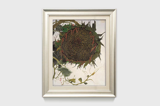 吴冠中|《向日葵》——综合版(油画） 商品图0