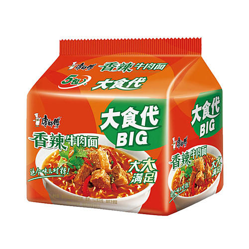 康师傅大食袋五连包