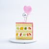 告白情书-专属粉红色的回忆-1.5磅【生日蛋糕】 商品缩略图3
