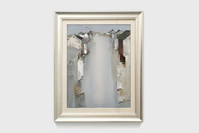 吴冠中|《童年》——综合版(油画）