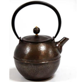 铸铁茶壶铁壶0.6L蛋形壶泡茶壶手工铸造