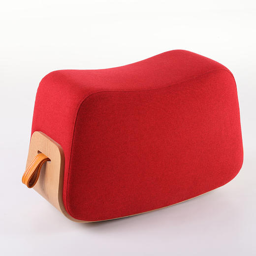 摩伽 MOTOSTUHL 居家客厅休闲摇摇椅牛皮手环REX凳 商品图1