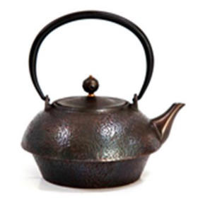 铸铁茶壶铁壶0.8L砂面伞型壶泡茶壶手工铸造