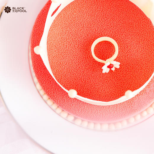 【女神之约 The covenant of the goddess】 皇冠中的惊喜，藏起来的小戒指 订婚/求婚/情人蛋糕 商品图2