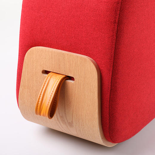 摩伽 MOTOSTUHL 居家客厅休闲摇摇椅牛皮手环REX凳 商品图2