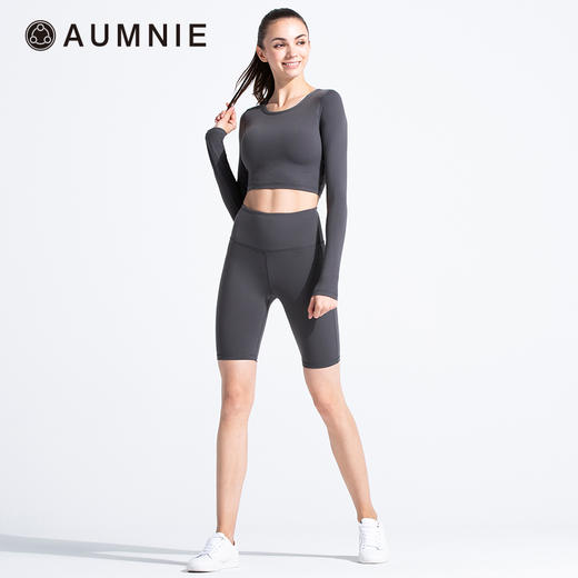 AUMNIE澳弥尼     高腰单车裤HIGH WAIST BIKER SHORTS 商品图4