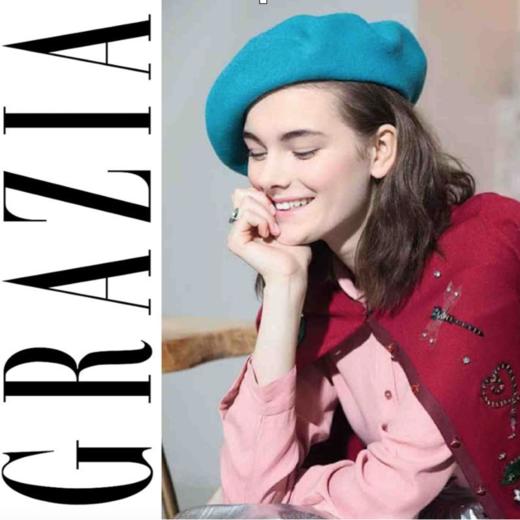 ｜LAULHERE-SMILEY-经典乳白色 贝雷帽［法国设计师］ 商品图3