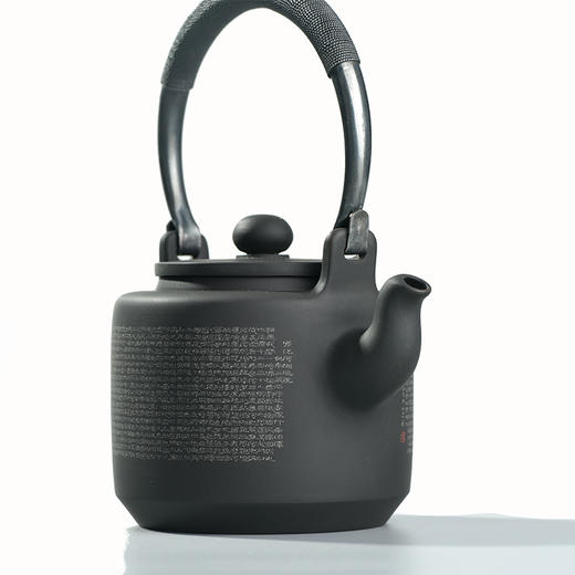 陈学  佛说阿弥陀经提梁壶 商品图3