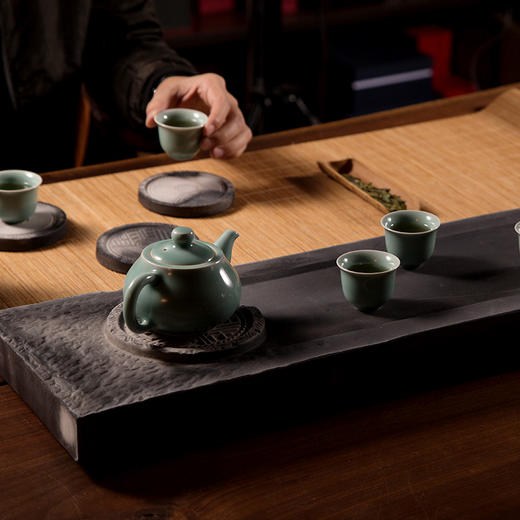 秦砖茶海会呼吸的茶盘