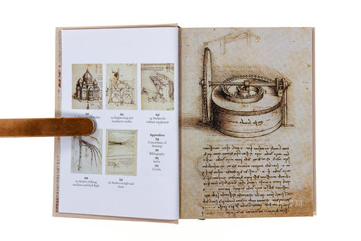 【全新现货】 Leonardo Da Vinci.The Graphic Work/达芬奇：素描手稿全集/英文原版艺术绘画画册/世界图书馆系列 商品图3