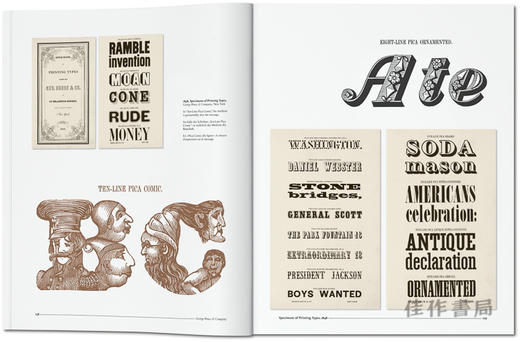 Type.A Visual History of Typefaces & Graphic Styles/字体字型设计：字体和图形样式的视觉历史/英文原版设计画册 商品图3