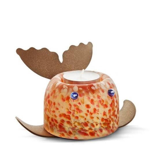 品卡通鲸鱼茶蜡摆件工艺品创意实用家居礼物定制工艺礼品德国进口饰品