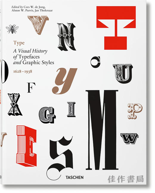 Type.A Visual History of Typefaces & Graphic Styles/字体字型设计：字体和图形样式的视觉历史/英文原版设计画册 商品图0