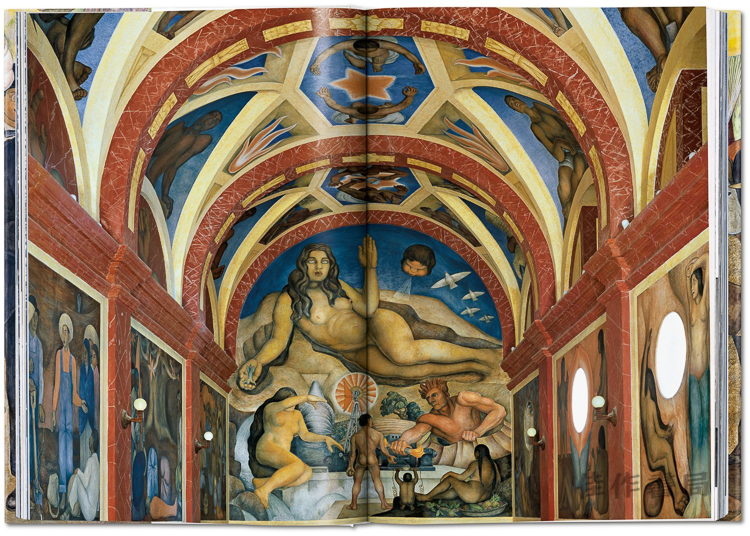 diego rivera: the complete murals/里维拉:完整壁画收录/英文原版