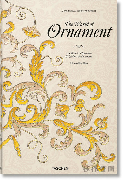 The World of Ornament/装饰艺术世界 图样装饰纹样大全/Taschen出版 大开本英文原版设计画册 商品图0