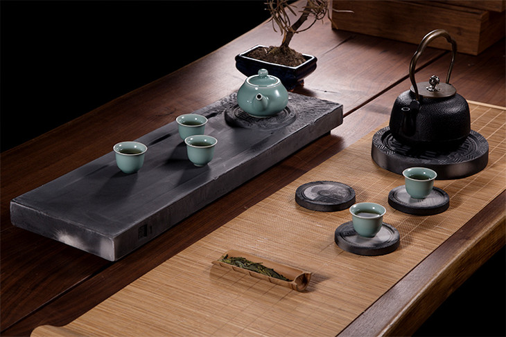 秦砖茶海会呼吸的茶盘