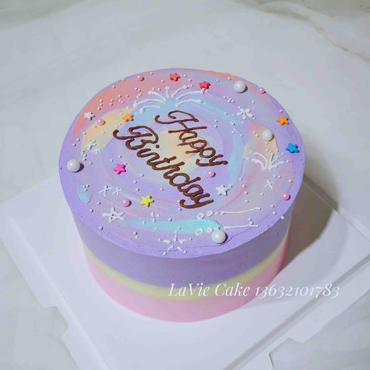 梦幻紫蛋糕(图片为6寸效果)