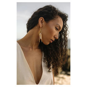 OKRA | Inner Peace Crystal Earrings LMC24 [耳环]