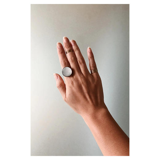 OKRA | Full Moon Ring LM07 [戒指] 商品图5