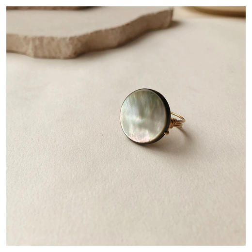 OKRA | Full Moon Ring LM07 [戒指] 商品图3