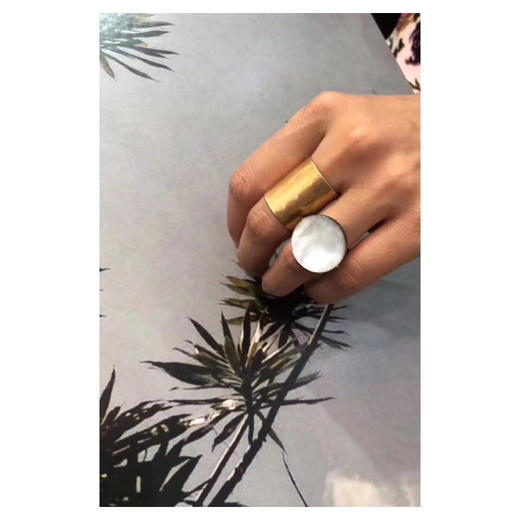 OKRA | Full Moon Ring LM07 [戒指] 商品图7