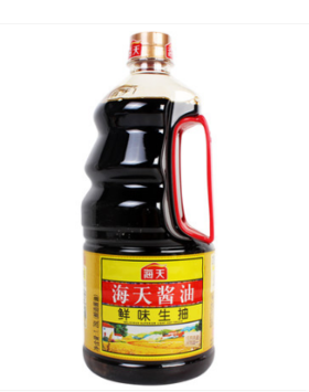 【百汇到家】海天鲜味生抽酱油1.28L