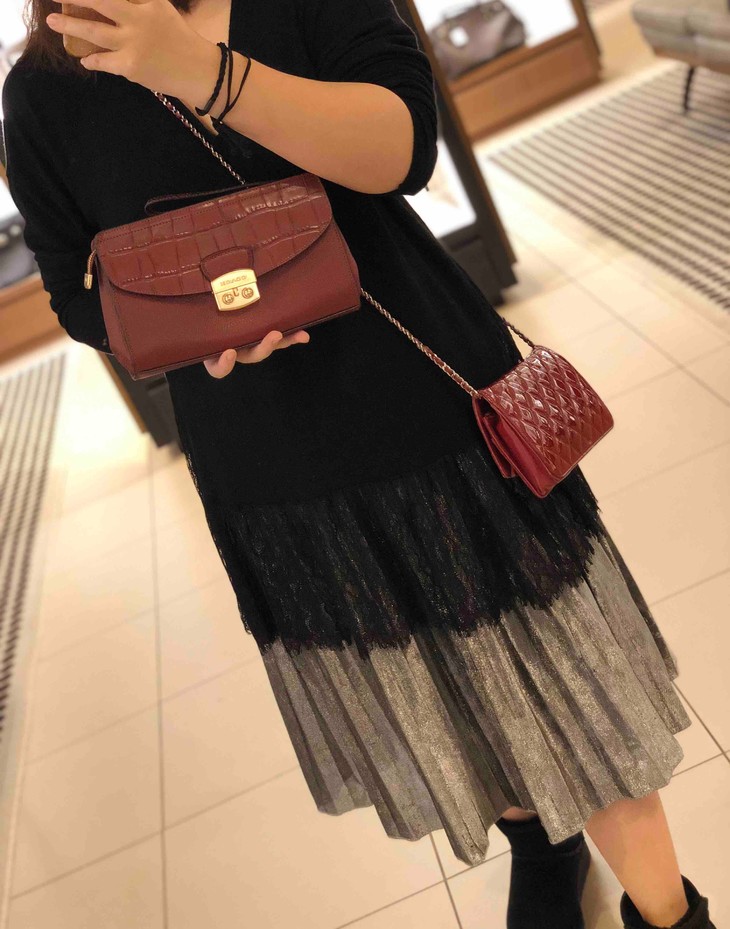 新款gucci风coach女士大号手拿包