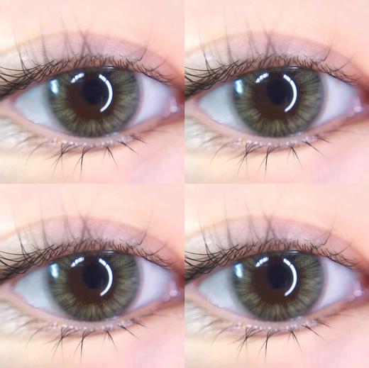 recolook x abucon 羽纱柠檬绿 年抛美瞳 含硅水凝胶 商品图9