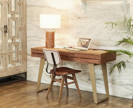 NS家居nsfurniture书房进口实木抽屉书桌NSST-LHST-1108 商品图7