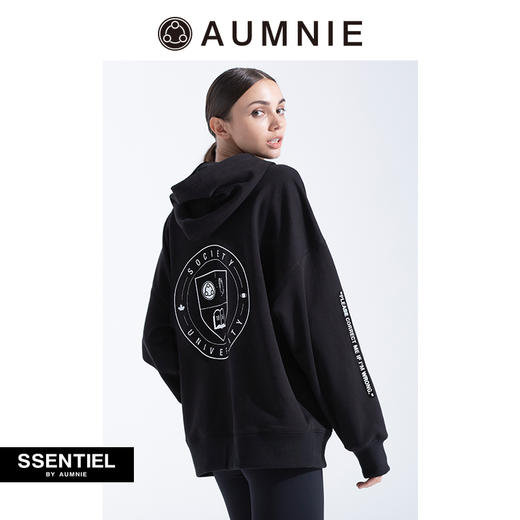 AUMNIE  男女同款 社会宽松连帽上衣 SOCIETY HOODIE 商品图5