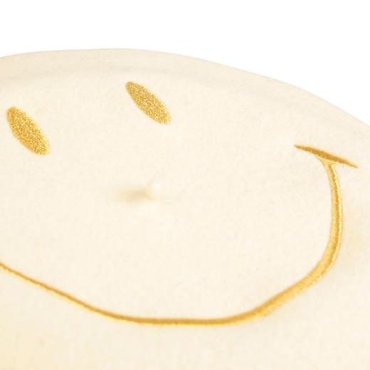 ｜LAULHERE-SMILEY-经典乳白色 贝雷帽［法国设计师］ 商品图2