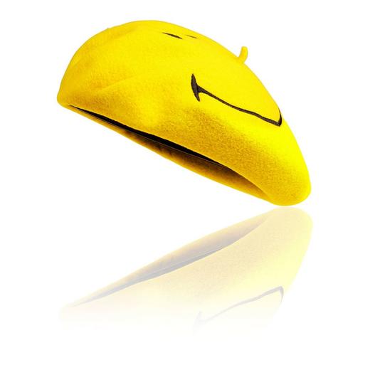 ｜LAULHERE-SMILEY-经典黄色 贝雷帽［法国设计师］ 商品图2