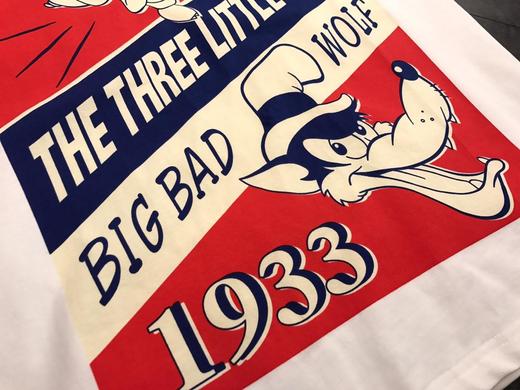 点此购买古驰三只小猪短袖t恤ks112364